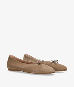 Bailarinas bloom&you AGATA en ante taupe