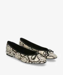 Bailarinas CORINA M4590 en serpiente beige