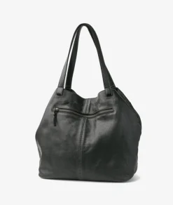 Bolso de piel Biba BYR1L en negro