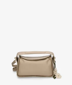 Bolso de piel BLOOM - FIN BLOOM GAIA en topo