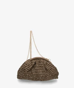 Bolso de rafia bloom&you BLOOM NATURAL en marrón