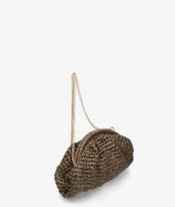 Bolso de rafia bloom&you BLOOM NATURAL en marrón