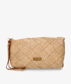 Bolso de rafia bloom&you ZOE en camel