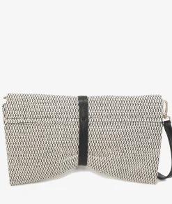 Bolso de rafia pabloochoa.shoes 21020 en negro