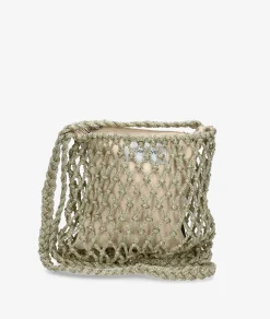 Bolso textil bloom&you BLOOM CROSS TIDE en oro