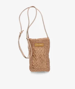 Bolso textil bloom&you SHINE MOBILE en oro