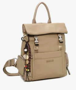 Bolso textil pabloochoa.shoes 21151 en caki