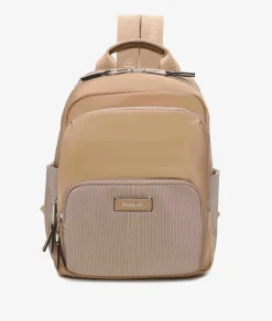 Bolso textil pabloochoa.shoes 20944 en camel