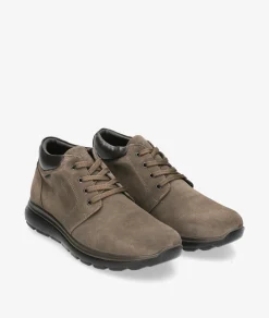 Botas Igi&Co 6617833 en serraje taupe