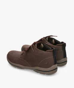Botas Skechers 64857 en nobuck marrón
