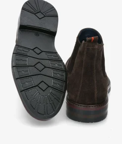 Botas Traveris LOR30 - 2256 en serraje marrón