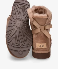 Botas UGG MINI BAILEY BOW en topo
