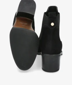 Botines Alpe 2202 en serraje negro