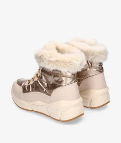 Botines Amarpies 22451 en hueso