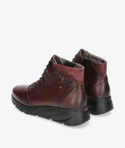 Botines Fluchos F1358 en burdeos