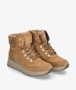 Botines Imac 657679 en serraje camel