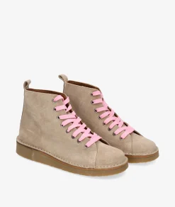 Botines Kénnebec BOTA 550 MUJER en serraje piedra