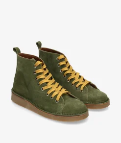 Botines Kénnebec BOTA 550 MUJER en serraje kaki