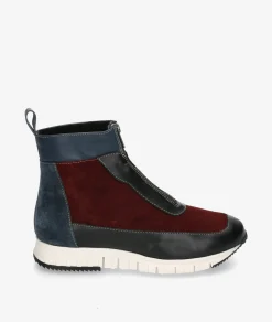 Botines pabloochoa.shoes RAGO46 en serraje burdeos
