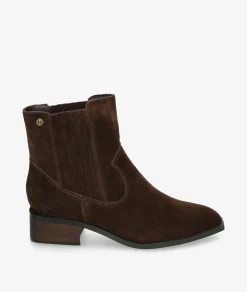Botines pabloochoa.shoes SS814 en serraje marrón