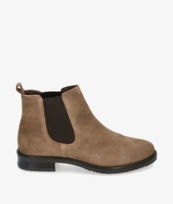 Botines pabloochoa.shoes 34779-R en serraje taupe