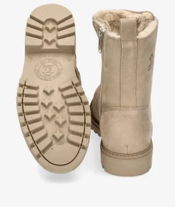 Botines Panamá Jack FRISIA B8 en nobuck piedra