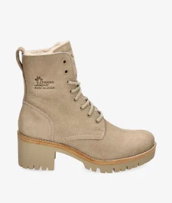 Botines Panamá Jack PADMA B10 en nobuck piedra