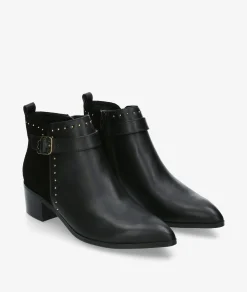 Botines Stephen Allen LAUR-14 38330-C3 en coco negro