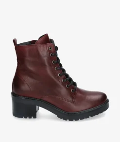 Botines Traveris IB1988 en burdeos