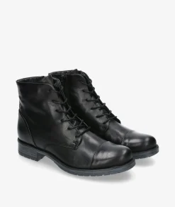 Botines Traveris IB18246 en negro