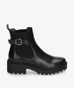 Botines Traveris IB-24552 en negro