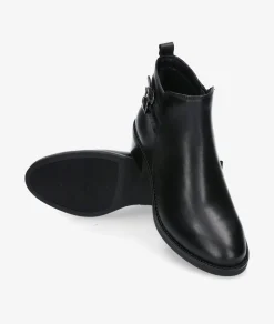 Botines Traveris LOR35-2743 en negro