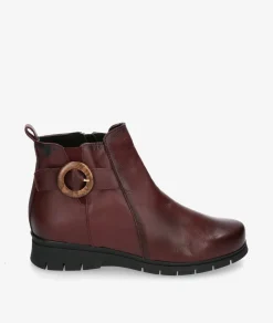 Botines Valeria´s 2389 en burdeos