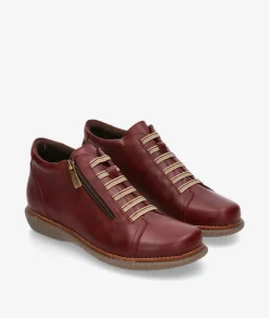 Botines Valeria´s 2354 en cereza