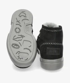 Botines Walk in Pitas ONTARIO en serraje gris