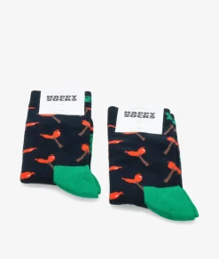 Calcetínes unisex HAPPY SOCKS P000042 en azul marino