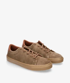 Deportivos bloom&you CHLOE MAN en serraje taupe