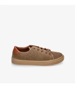 Deportivos bloom&you CHLOE MAN en serraje taupe