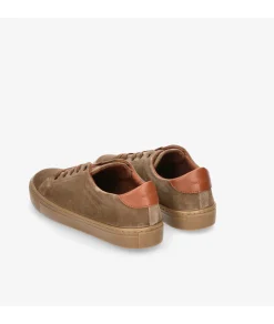 Deportivos bloom&you CHLOE MAN en serraje taupe