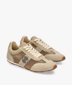 Deportivos bloom&you CORI en serraje taupe