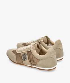 Deportivos bloom&you CORI en serraje taupe