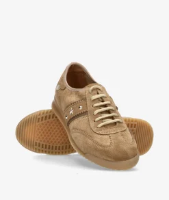 Deportivos bloom&you HAZEL en serraje taupe