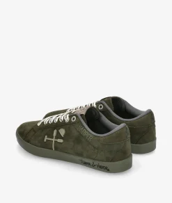 Deportivos HARPER&NEYER SUPERBOWL COLOURS en serraje kaki