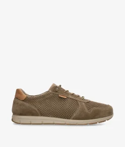 Deportivos Imac 101830 en serraje taupe