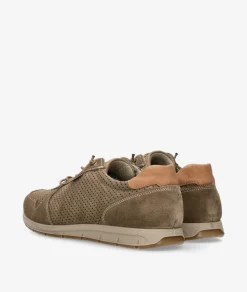 Deportivos Imac 101830 en serraje taupe