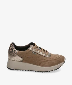 Deportivos Imac 858239 en serraje taupe