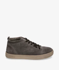 Deportivos Natural World 6721 en serraje gris