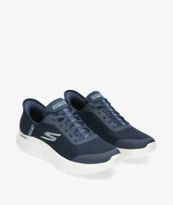 Deportivos Skechers 124836 en azul marino