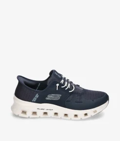 Deportivos Skechers 232930 en azul marino