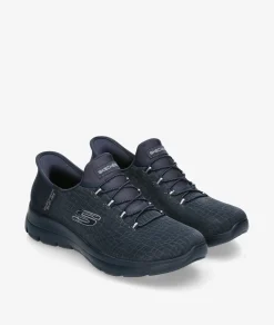 Deportivos Skechers 150128 en azul marino